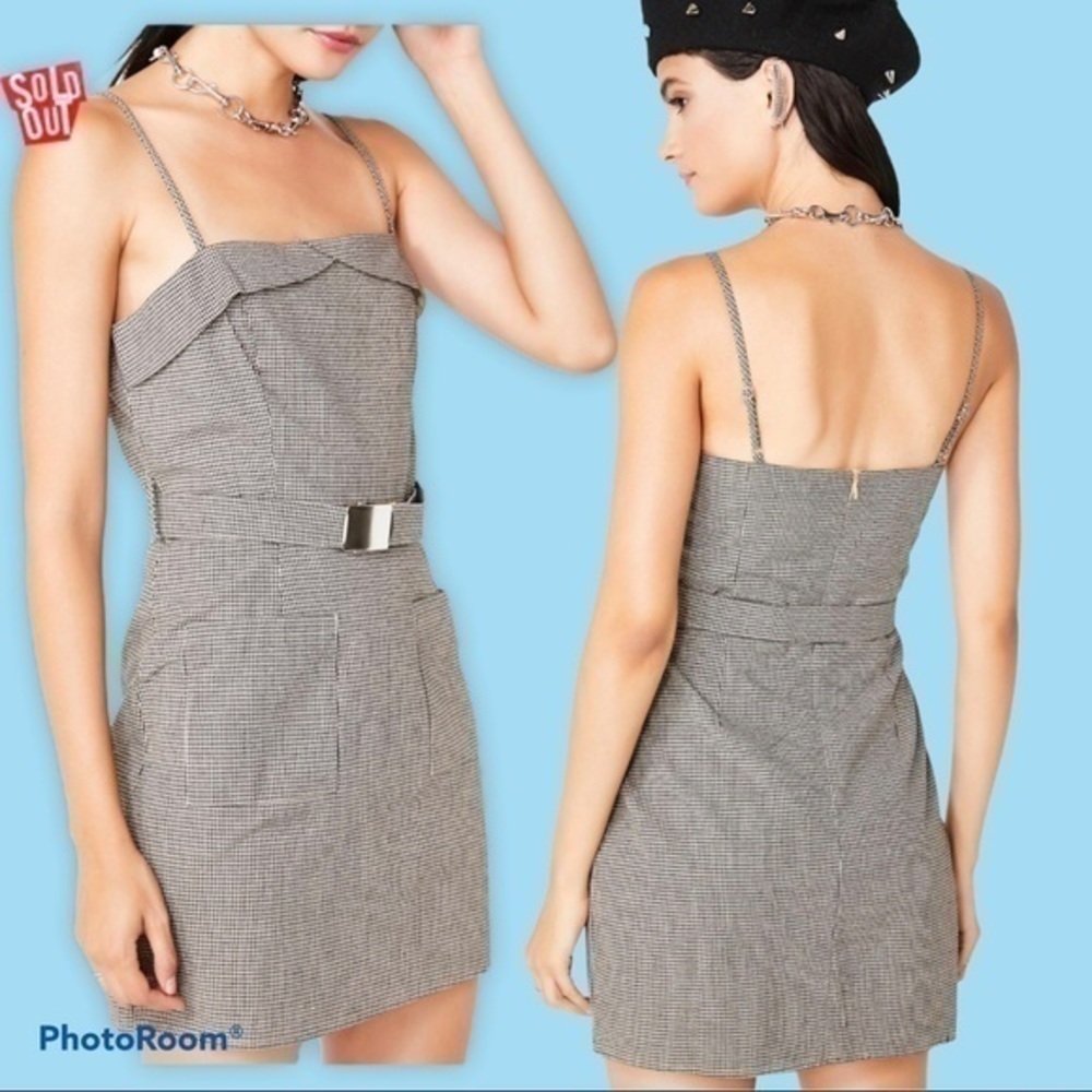 Motel rocks mini checkered dress - Picture 3 of 8